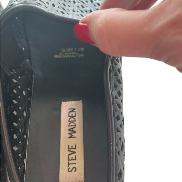 STEVE MADDEN Slides – Chic Black Loafers, Size 7, EUC - Picture 11 of 11